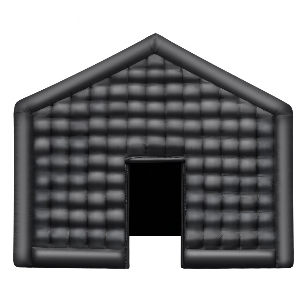 VEVOR Carpa Inflable para Discoteca para Fiestas de 5 x 4 x 3,8 m, Tienda de Campaña Inflable con Soplador de 680 W, Carpa Inflable Grande para Adultos para Bodas, Cumpleaños, Fiestas, Color Negro