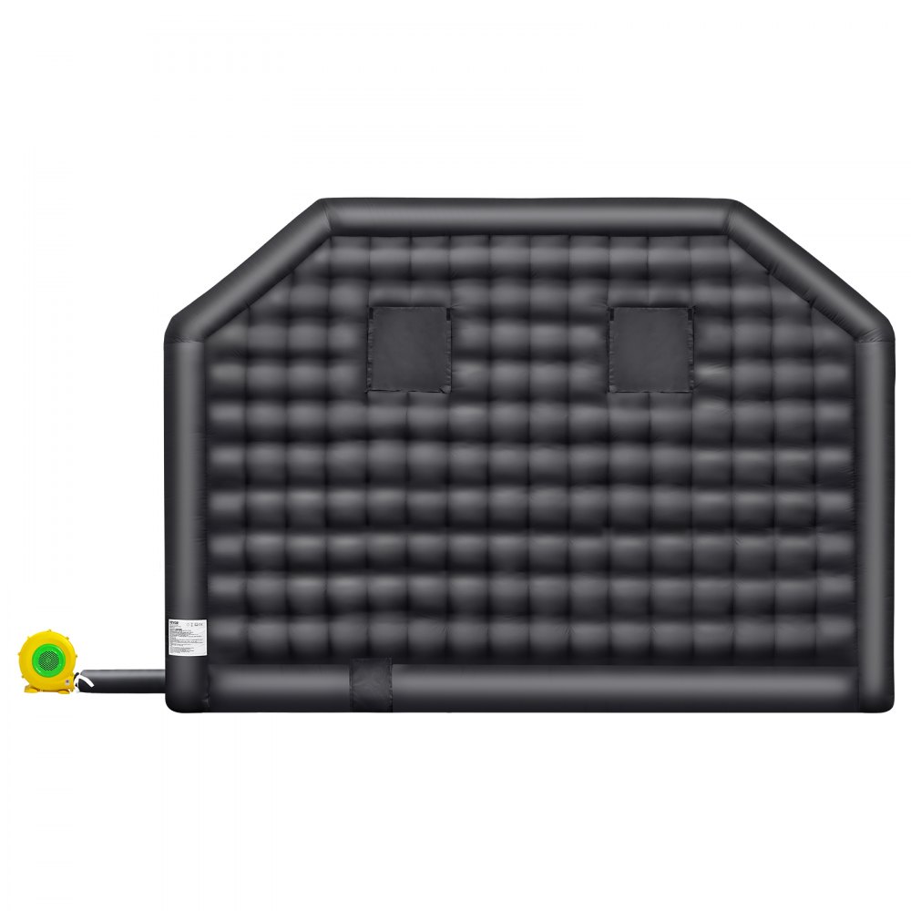 VEVOR Carpa Inflable para Discoteca para Fiestas de 8 x 6 x 4 m, Tienda de Campaña Inflable con Soplador de 1100 W, Carpa Inflable Grande para Adultos para Bodas, Cumpleaños, Fiestas, Color Negro