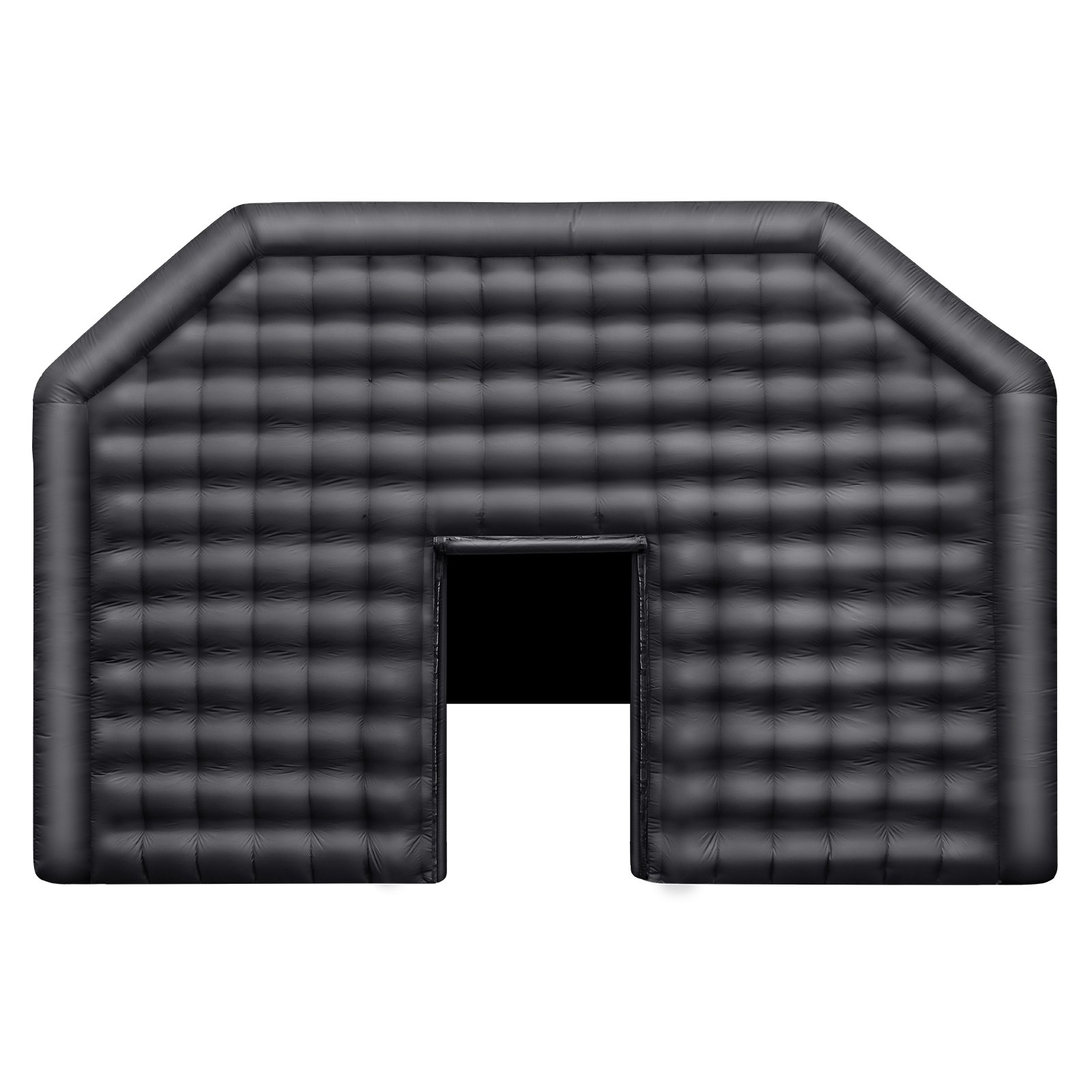 VEVOR Carpa Inflable para Fiestas de 9 x 6 x 4 m con Soplador de 1100 W, Negro