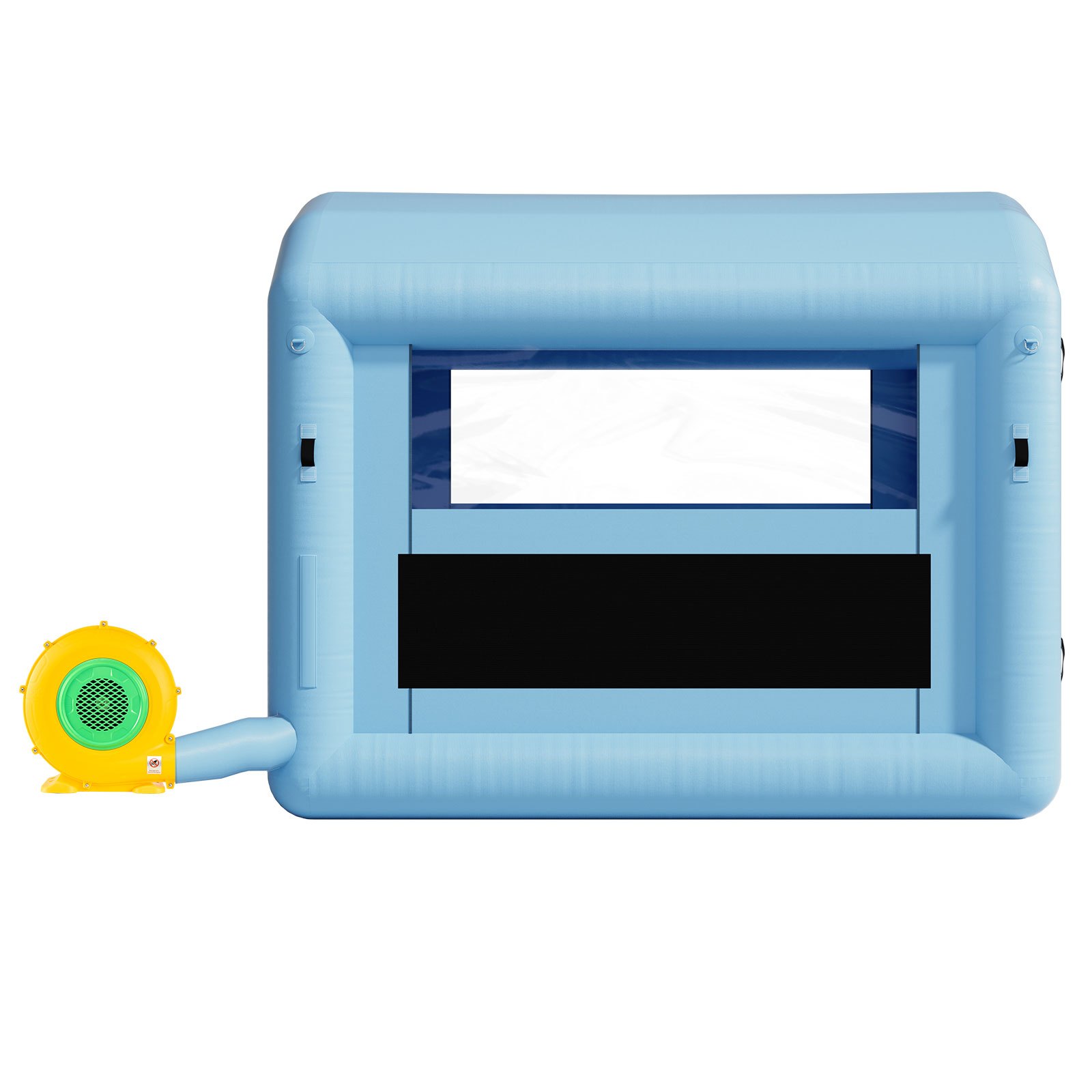 VEVOR Cabina de Pintura Inflable 3 x 2,5 x 2,5 m, con Soplador y Sistema de Filtro de Aire, Tienda de Pintura de Techo Redondo, para Pintar Bicicletas, Motocicletas, Chapa Metálica Automotriz