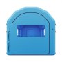 VEVOR Inflatable Paint Booth, 4 x 3 x 2.75 m, Portable Spray Booth with 750W Powerful Blower and Large Filter Cotton, Arched Roof Blow Up Painting Tent for Bike, Motorcycle, and Furniture, Blue
