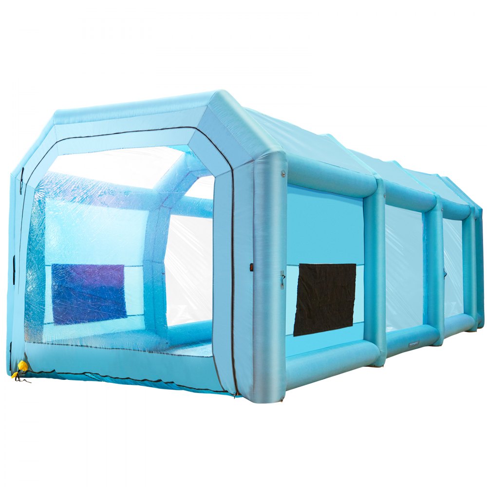 VEVOR Cabina de Pintura Inflable Tienda de Pintura 12 x 5 x 4 m Taller Garaje