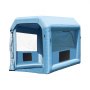 VEVOR Cabina de Pintura Inflable de 3 x 2,5 x 2,5 m con Potente Soplador de 550 W y Sistema de Filtro de Aire, Cabina de Pintura Portátil para Motocicleta, Bicicleta, Pintura de Muebles Pequeños