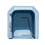 VEVOR Cabina de Pintura Inflable de 3 x 2,5 x 2,5 m con Potente Soplador de 550 W y Sistema de Filtro de Aire, Cabina de Pintura Portátil para Motocicleta, Bicicleta, Pintura de Muebles Pequeños