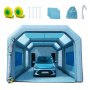 VEVOR Cabina de Pintura Inflable 7 x 4 x 2,75 m Carpa Hinchable de Pintura de Coches en Oxford 210D con Sistema de Filtración 2 Sopladores 480W + 750W Estación de Trabajo de Pintura Taller de Garaje