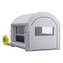 VEVOR Cabina de Pintura Hinchable 4 x 3 x 2,75 m Portátil con Soplador 750W, Carpa de Pulverización Inflable, Sistema de Ventilación, Accesorios de Estacas Sacos de Arena, para Bicis Motos Muebles