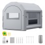 VEVOR Cabina de Pintura Hinchable 4 x 3 x 2,75 m Portátil con Soplador 750W, Carpa de Pulverización Inflable, Sistema de Ventilación, Accesorios de Estacas Sacos de Arena, para Bicis Motos Muebles