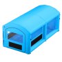 VEVOR Inflatable Paint Booth, 6 x 3 x 2.5 m, Portable Spray Booth with 550W+750W Blowers and Large Filter Cotton, Arched Roof Blow Up Painting Tent for ATV, Motorcycle, and Medium Furniture, Blue