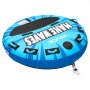 VEVOR Flotador de Arrastre Inflable para Deportes Acuáticos 159,5 cm, Flotador Remolcable para 3 Personas, Carga de 231 kg, con Almohadilla Antideslizante, Cubierta de Nailon, Asas Acolchadas, Azul