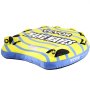 VEVOR Almohadilla Inflable con Tubo Remolcable, Carga de 231kg 1-3 Pasajeros Tubos Remolcables para Deporte Acuático con parachoques para Barcos, Cubierta Completa de Nailon, Asas de Agarre EVA