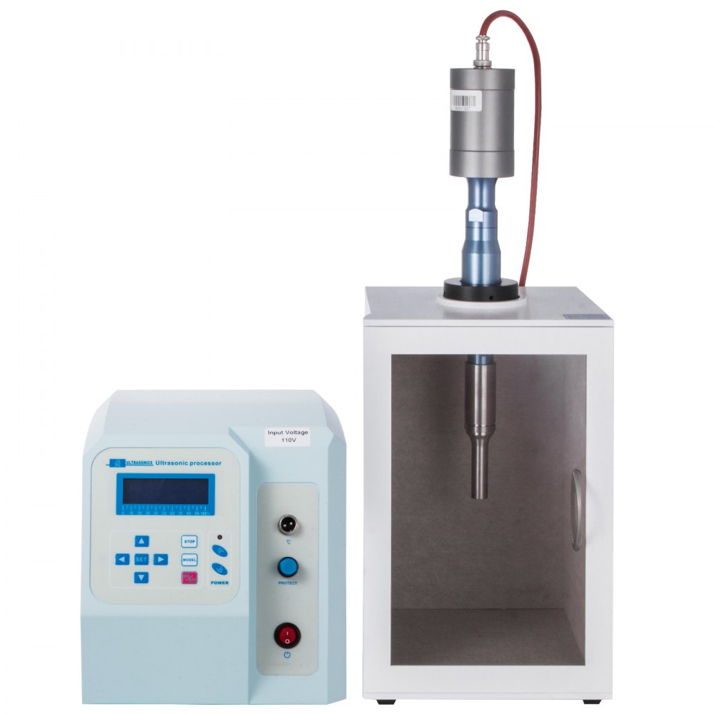 Homogeneizador Ultrasónico Sonicator 300w 5-200ml Con Disruptor Celular Digital