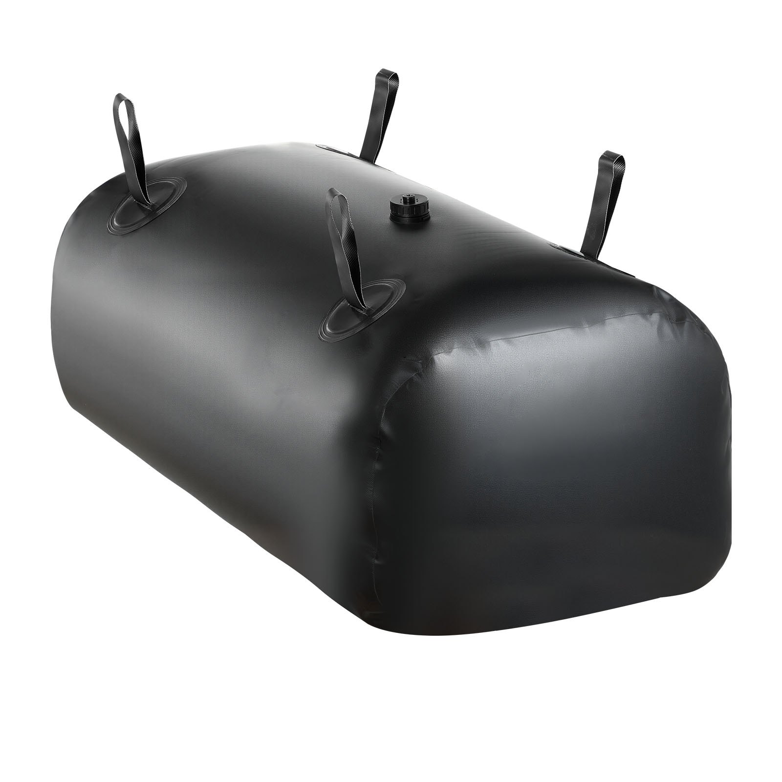 VEVOR ​Vejiga del Almacenamiento de Agua con Válvula 113 L, Bolsa de Agua de PVC Doble Capa 1000D, Portátil y Plegable, Resistente a Fugas, para Autocaravanas, Camiones, Uso en Exteriores, Negro