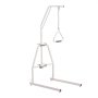 VEVOR Barra de Trapecio para Movilidad en la Cama, con Abrazaderas y Soporte de Suelo, Capacidad 113 kg, Ideal para Personas Mayores, Pacientes y Personas con Discapacidad, 1050 x 730 x 1880 mm