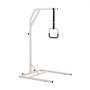 VEVOR Barra Trapecio para Movilidad en la Cama, Altura Ajustable, con 2 Ruedas, Capacidad de 136 kg, Ayuda para Levantarse de la Cama para Personas Mayores con Discapacidad, 990 x 900 x 1730 mm