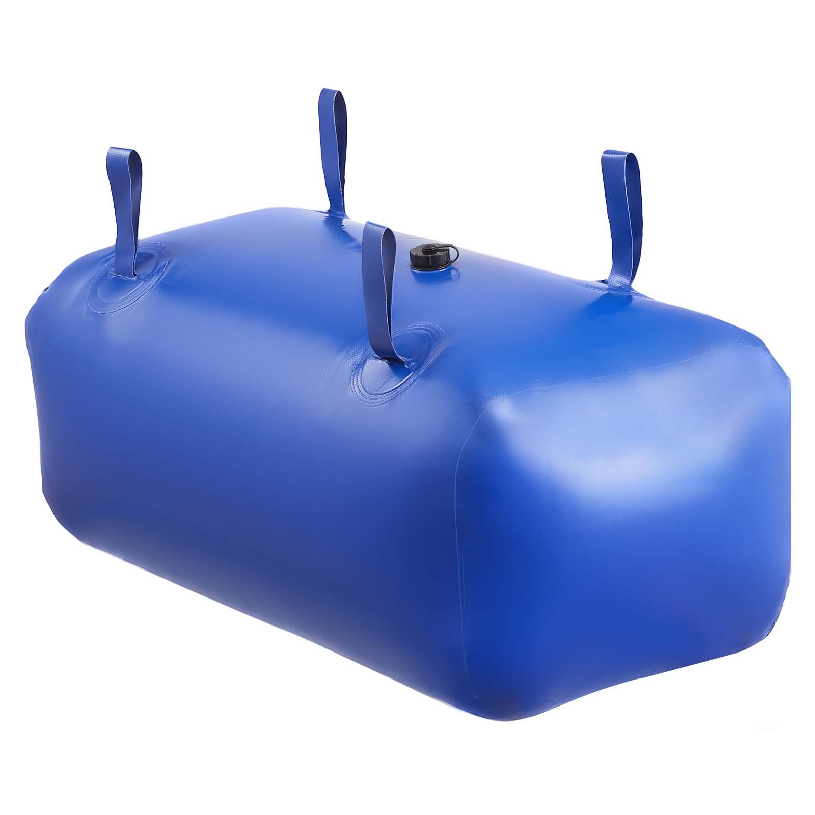 VEVOR Water Storage Bladder 113L Large Capacity Water Bag, Portable & Collapsible Soft Waters Container, Leakproof & Tear-Resistant PVC Emergency Waters Storage Tank for RV Truck & Outdoor Use