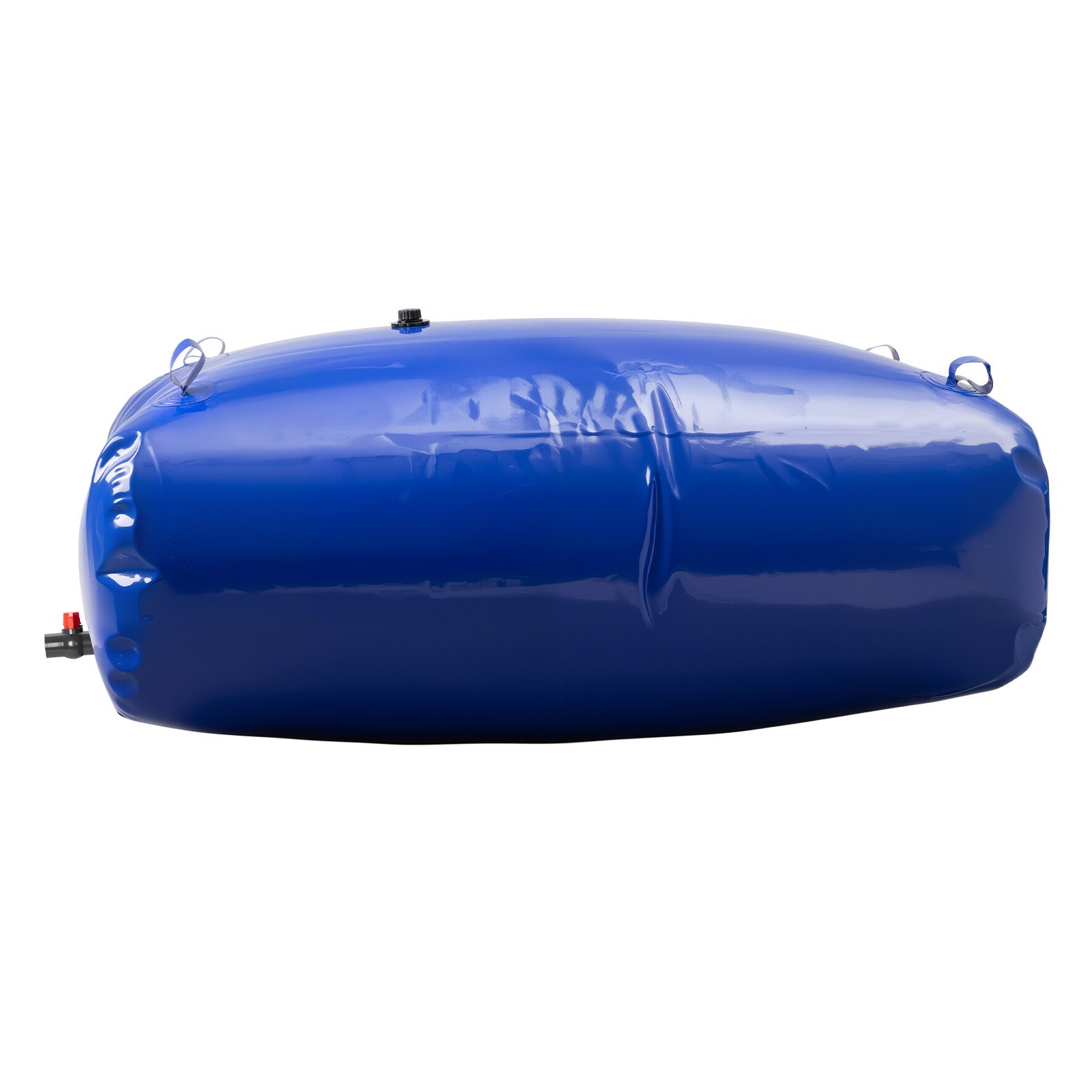 VEVOR Tanque de Agua Blanda, Depósito de Agua Flexible Plegable de PVC 1000D, Bolsa Flexible Portátil de Gran Capacidad de 540 L para Riego de Jardines, Camping y Prevención de Incendios, Azul