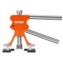 VEVOR 46 PCS Kit de Reparación de Abolladuras sin Pintura con Desabollador de Oro Pistola de Pegamento Caliente Barras de Pegamento Kit de Desabollador de Coche para Eliminación de Abolladuras de Auto