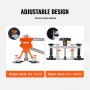 VEVOR 107 PCS Kit de Reparación de Abolladuras sin Pintura con Elevador Dorado, Extractor de Puente, Martillo Deslizante Extractor de Abolladuras Ventosa Extractor de Abolladuras para Automóviles