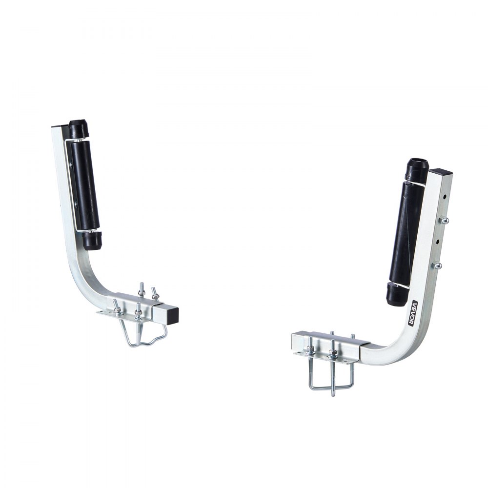 VEVOR Guía para Remolque de Barco Altura Ajustable 470 mm/520 mm, 2 Piezas de Acero Reforzado de Alta Resistencia con Guía de Rodillos Suaves para Barcos con Casco en V, Barcos Pequeños y Medianos