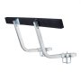 VEVOR Boat Trailer Guides, 425 mm/475 mm Height Adjustable Trailers Guide, 2PCS Thickened Steel Trailer Guide-Ons with Thick Support Pads, Fits L-Beam, Box or C-Channel Bunk-Style Pontoon Trailers
