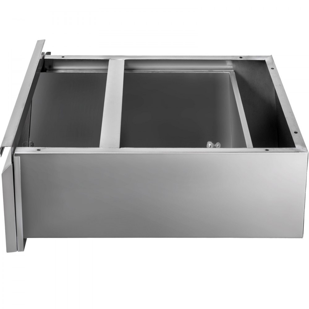 50x50 CM Stainless Steel Single Drawer Kitchen BBQ Island Food Storage Outdoo