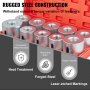 Kit de manguito de tracción y presión VEVOR con construcción de acero resistente, resistencia a la corrosión y marcas grabadas con láser.