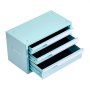 VEVOR Caja de Herramientas de Acero 3 Cajones Portátil con Diseño Magnético, con Revestimientos de EVA, Patas Antideslizantes, Imanes Laterales y Acabado para Taller, Garaje y Banco de Trabajo, Verde