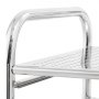 VEVOR Carrito Organizador de Metal con 12 Cajones de Doble Fila, Carrito de Almacenamiento con Ruedas Giratorias 360° y 2 Frenos, para Cocina Manualidades Dormitorio Oficina Garaje y Baño, Blanco