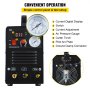 VEVOR Cortador de Plasma de 220 V, Cortadora de Plasma CUT-50, Soldadora de Arco, Soldadura por Puntos, Soldador por Puntos, Máquinas de Soldar Espesor Máximo Corte 12 mm, para Cortar Metales