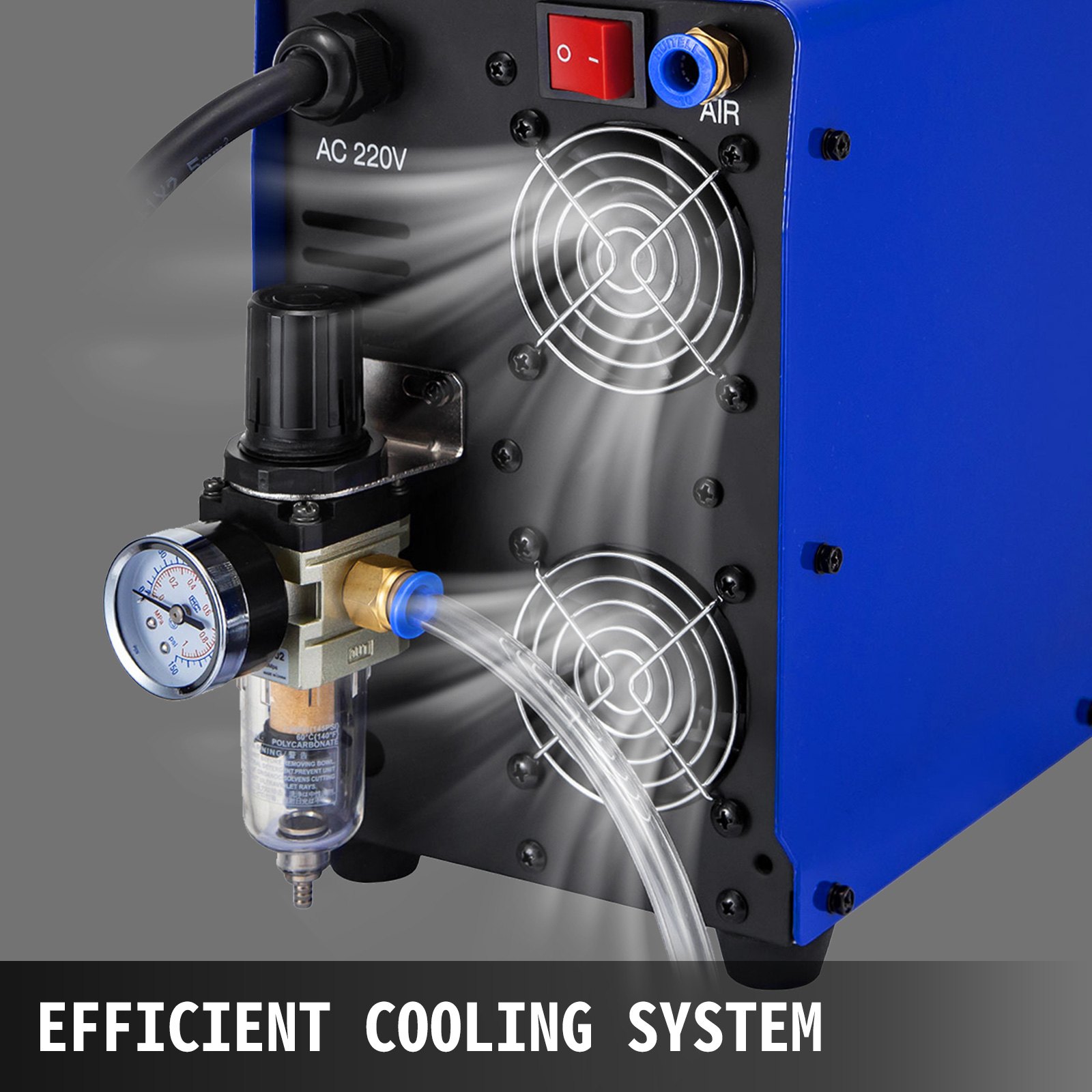 Cortador De Plasma De Aire Arco Piloto No Táctil Cut-70 Doble Potencia 220v 70a