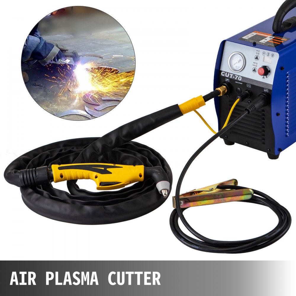Cortador De Plasma Cut-70 Inversor De Soldadura Táctil Doble Potencias 70a
