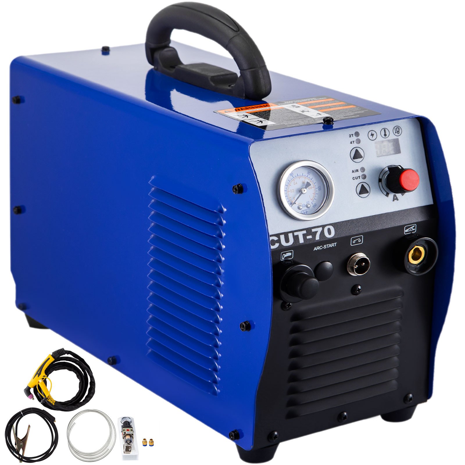 Cortador De Plasma Cut-70 Inversor De Soldadura Táctil Doble Potencias 70a