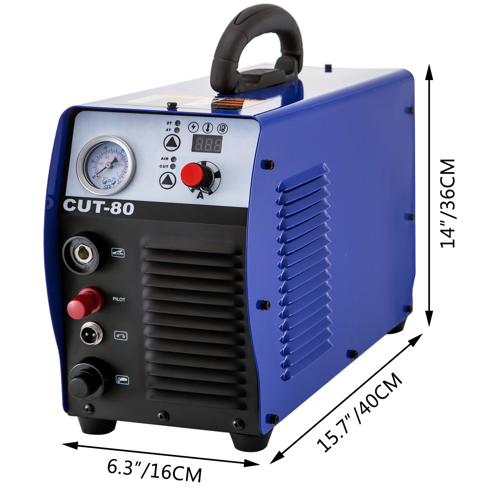Cut-80 Cortador De Plasma De Aire Arco Piloto Soldadura No Táctil 220v 80a