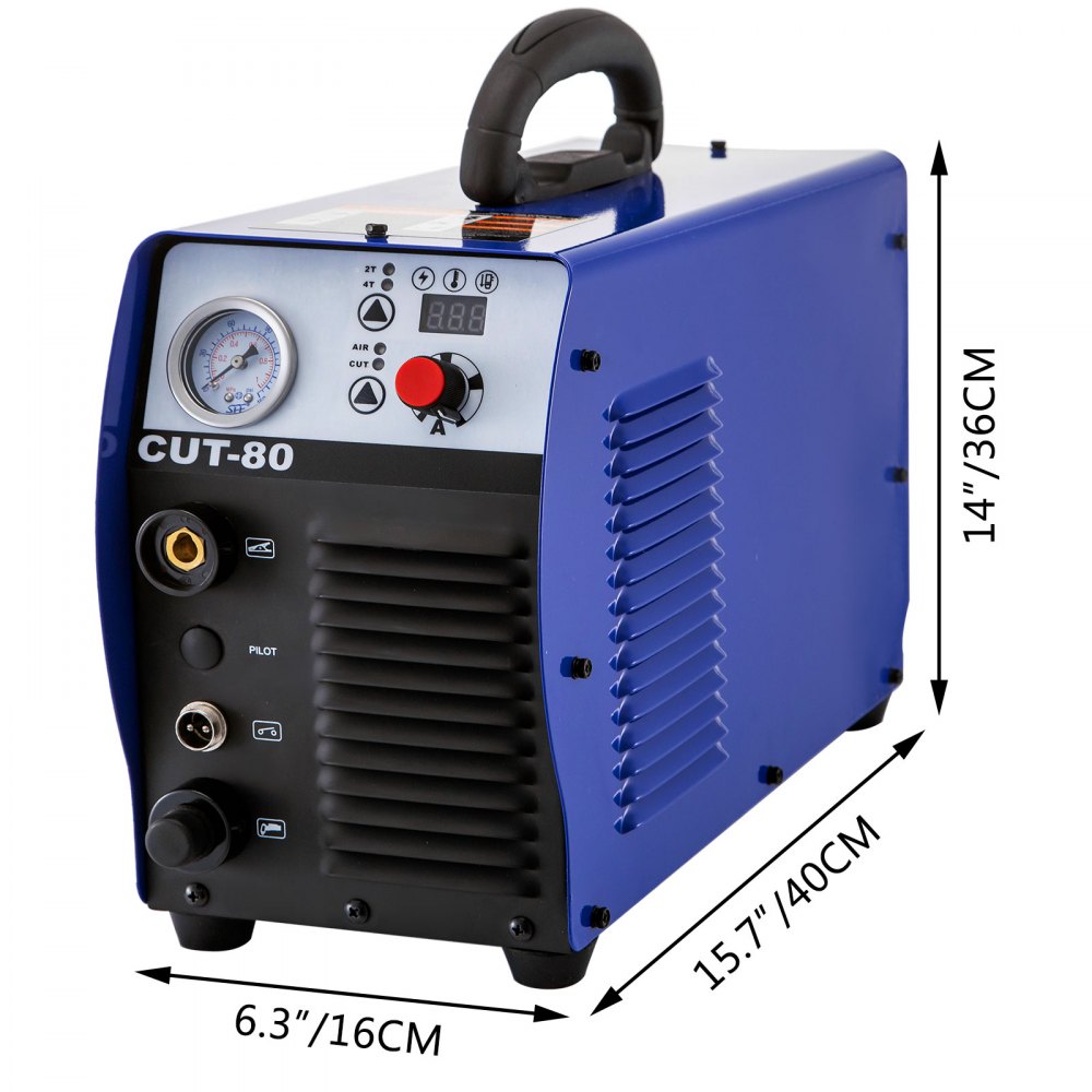 Cut-80 Cortador De Plasma De Aire Arco Piloto Soldadura Táctil 220v 20a-80a