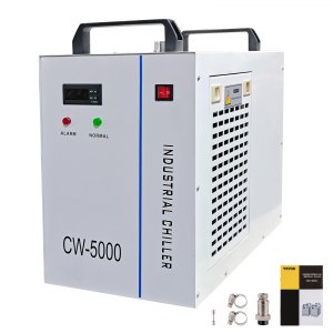 Enfriador De Agua Industrial CW-5000DG Para Láser CO2 - 6L, 10 L/min, 220V, Precisión ±0.3°C