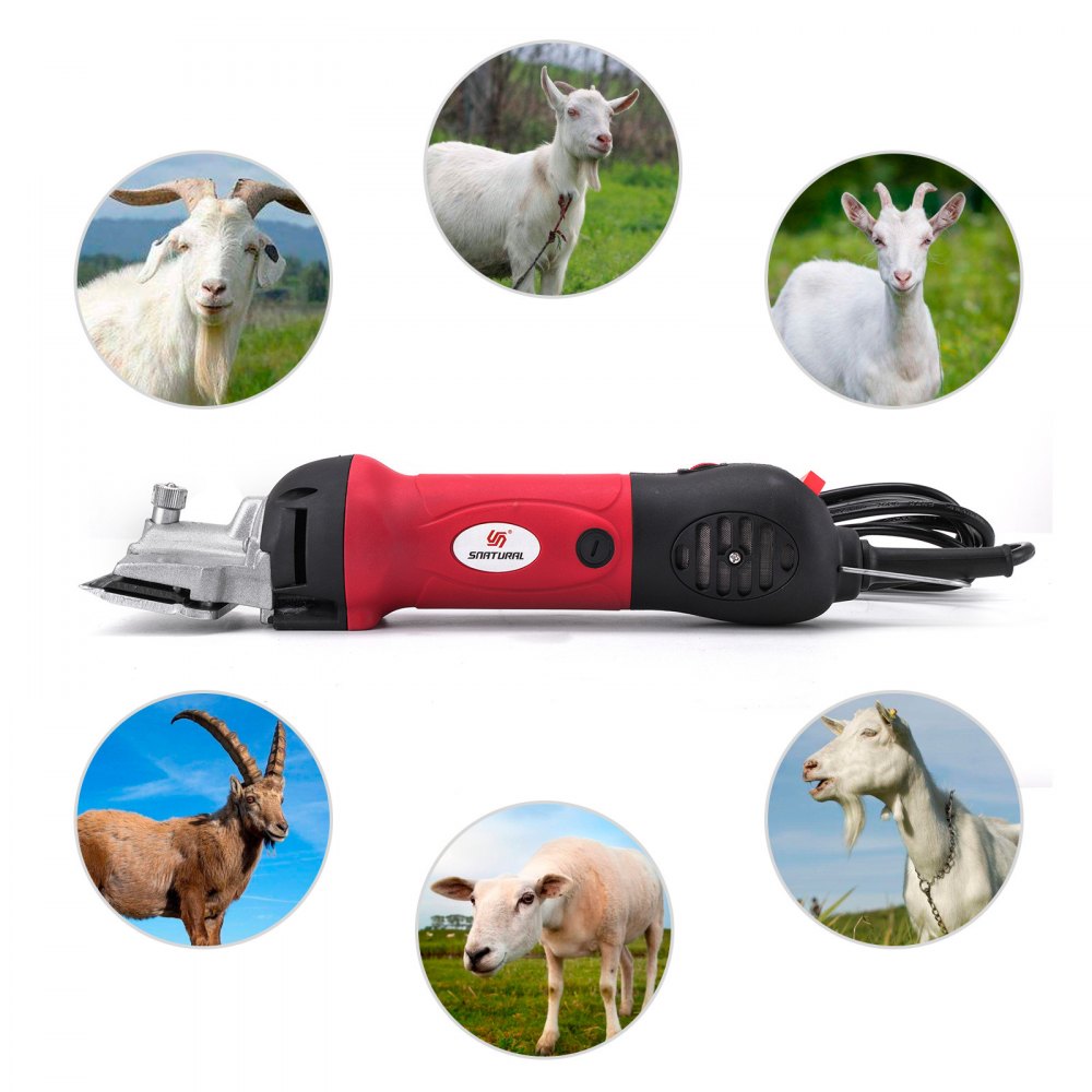 350w Cortapelo Esquiladora Tijera Eléctrica Para Corta Oveja Cabra Pelo 2400 Rmp