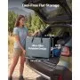 VEVOR Cocina de Camping Plegable 61 x 51 x 80 cm, Mesa de Cocina para Acampar con 3 Estantes y Bolsa de Transporte, Mueble de Camping para Picnic, Barbacoa, Fiesta, Viajes en Autocaravana, Gris