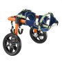 VEVOR Dog Wheelchair for Back Legs, Lightweight 2 Wheels Pet Wheelchair, Height, Width & Length Adjustable, Dog Cart with Shock-Absorbing Wheels, for Injured, Disabled Dogs 15.8-21.7 kg, Medium