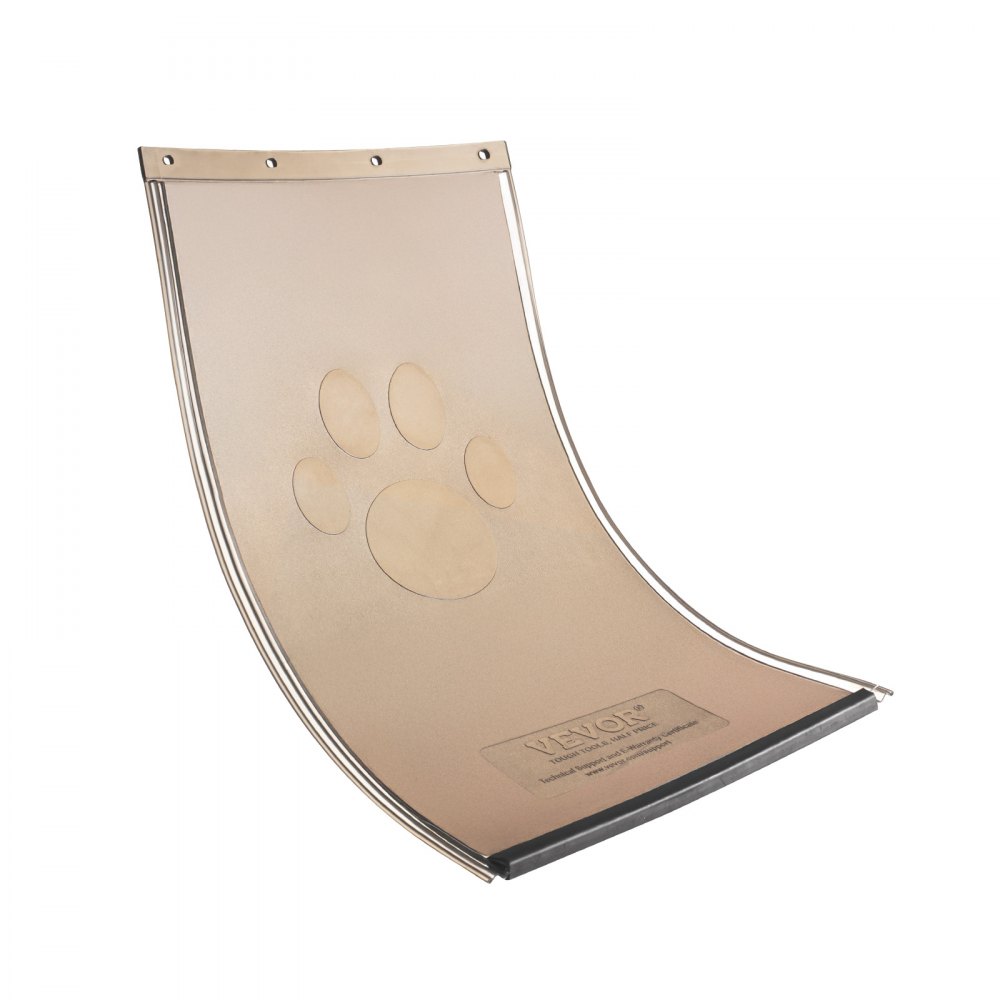 VEVOR Puerta para Mascotas de Repuesto de 209,6 x 311,2 mm, Compatible con Puertas para Mascotas con Solapa, Puerta para Perros de Repuesto de PVC Grueso con Tira Magnética Larga, Tamaño Mediano