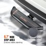 VEVOR - Escalón de enganche para receptor de 2 pulgadas, construcción de acero resistente con capacidad de carga de 350 libras, protector de parachoques trasero con pasador de bloqueo y estabilizador, ajuste universal para camión, SUV, camioneta, remolque