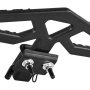 VEVOR Hitch Step for 5 cm Receiver, Universal Rear Bumper Guard Protector with 159 kg Load Capacity, Wide & Non-Slip Tow Hitch Step with Pin Kit and Stabilizer, Fit for Truck, SUV, Pickup, Trailer