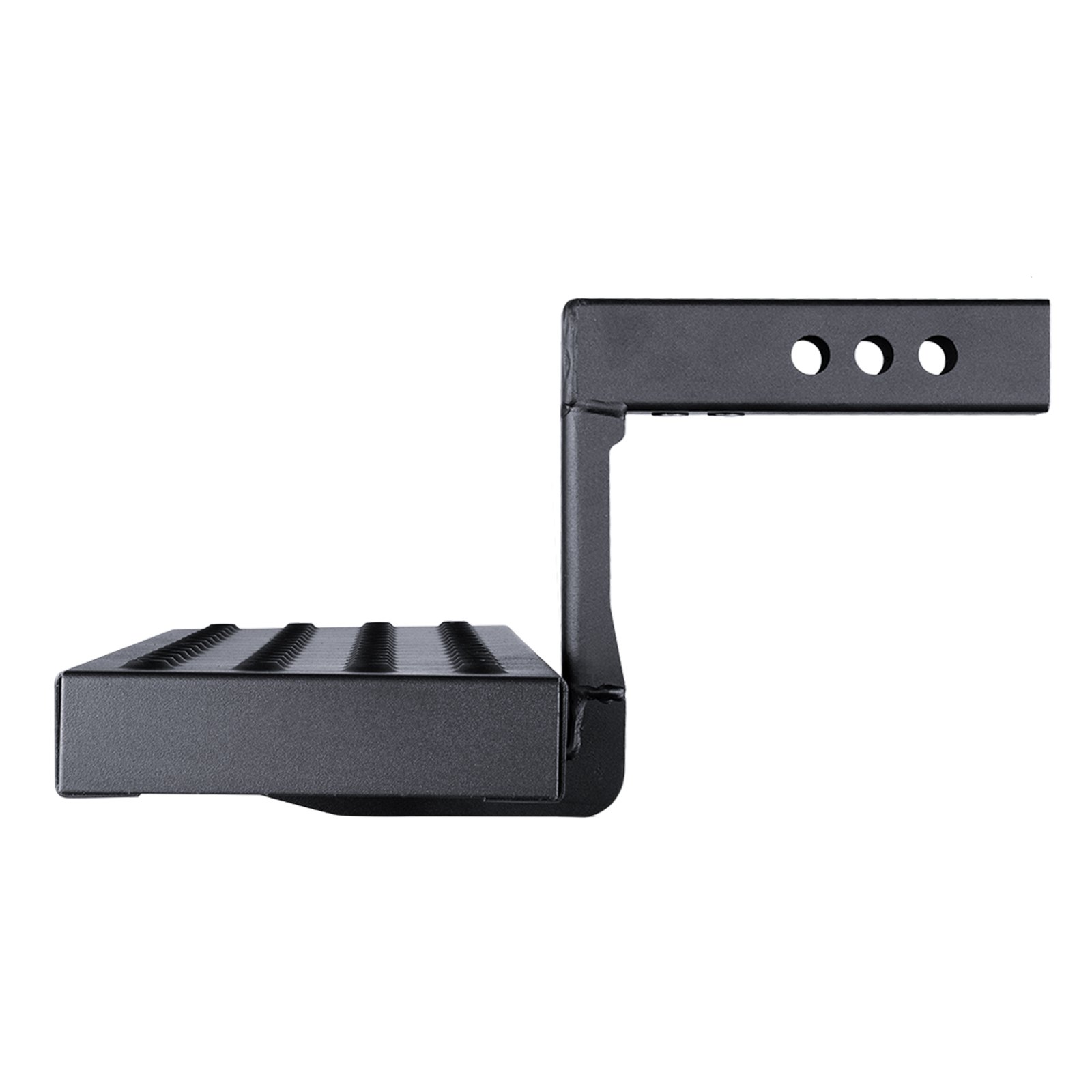 VEVOR - Escalón de enganche para receptor de 2 pulgadas, construcción de acero resistente con capacidad de carga de 350 libras, protector de parachoques trasero con pasador de bloqueo y estabilizador, ajuste universal para camión, SUV, camioneta, remolque