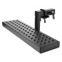 VEVOR Hitch Step for 5 cm Receiver, Universal Rear Bumper Guard Protector with 159 kg Load Capacity, Wide & Non-Slip Tow Hitch Step with Pin Kit and Stabilizer, Fit for Pickup, Trailer, Truck, SUV