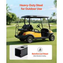VEVOR Barra de Agarre para Asiento Trasero de Carrito Golf 450 x 235 x 905 mm