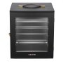 VEVOR Miniatures Storage Case, Fits for 1:1750-1:2000 Scale Models, Wooden Miniatures Display Holder with 5 Tray & 13 Slots, Clear View Miniature Transport Case for Collectibles (Minis Not Included)