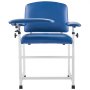 VEVOR Phlebotomy Chair, Blood Collection Chair with Adjustable & Foldable Armrests, 180 kg Weight Capacity, Soft Padded Seat, PVC Leather for Hospitals, Laboratories, Clinics