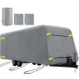 VEVOR Funda protectora para caravana 35 \'- 38 \' Cubierta de tela de caravana 1176 x 260 x 265cm Funda caravana Automóvil 6,6kg Resistente al viento y