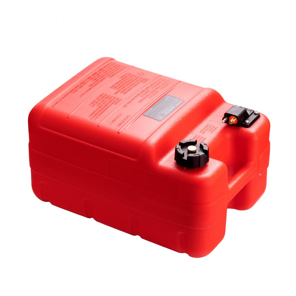 VEVOR Tanque de Combustible Portátil para Barco de 24 L con Manguera Color Rojo