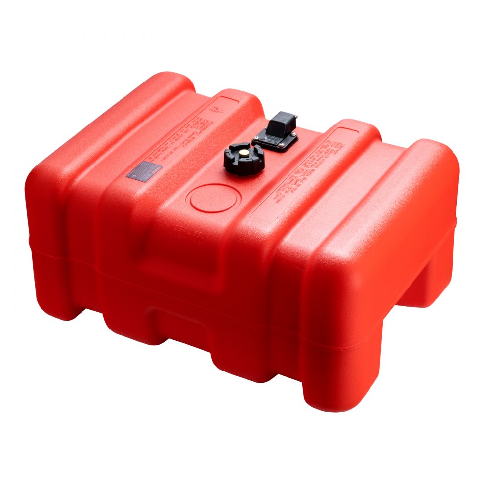 VEVOR Tanque de Combustible Marino de 55 L para Barco con Manguera de 3 m, Compatible con la Mayoría de Motores Fueraborda, para Repostar al Aire Libre en Diferentes Tipos de Embarcaciones