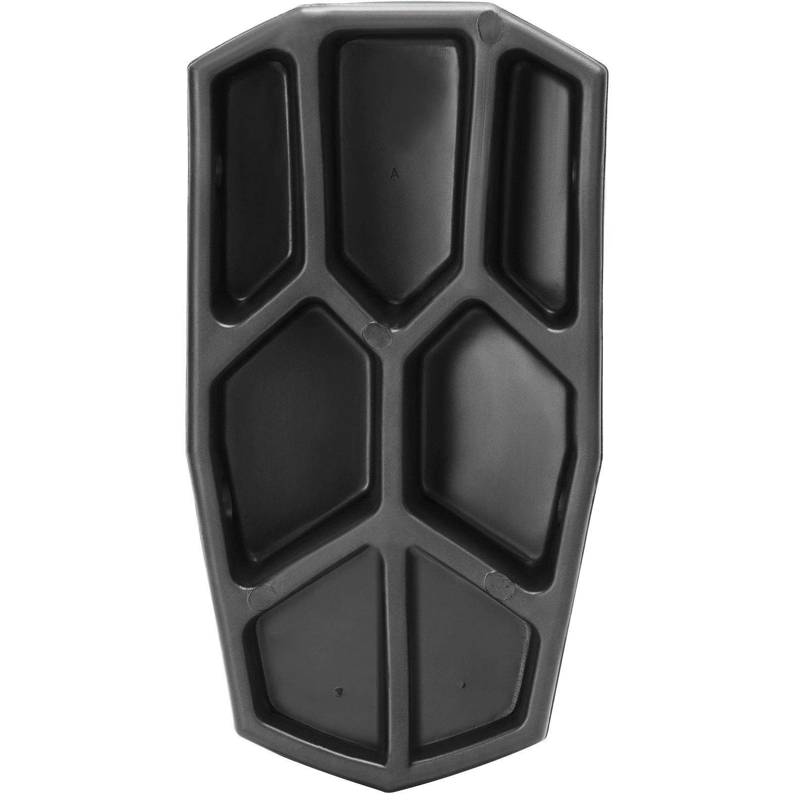 VEVOR Fender Set 2 Fenders 21.84 x 40.64 cm EVA Boat Fenders, Horizontal or Vertical Mounting, Dock Fenders with Polyester Ropes & Cable Lock, Storage Bag, UV-Protected Boat Fenders Black